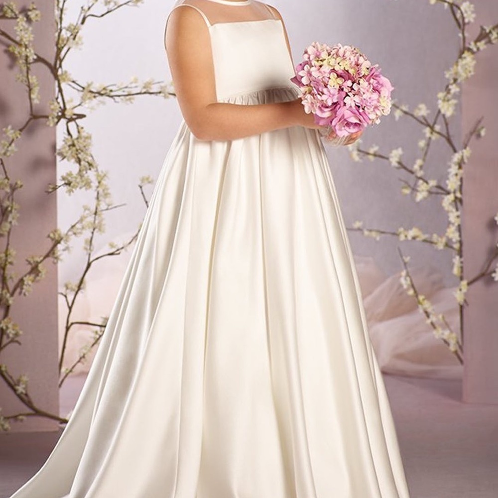 alfred angelo disney blossoms junior bridesmaids dress style #735 spring 2016